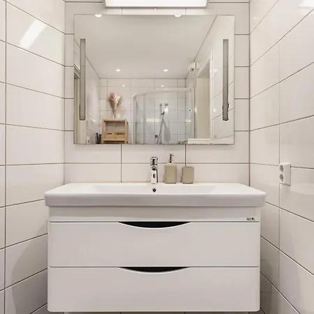Apartamento 500m To Bryggen - 5m To Bus I 2 Floors & Bathrooms